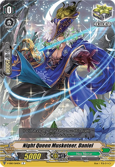 Night Queen Musketeer, Daniel (V-EB10/064EN) [The Mysterious Fortune]