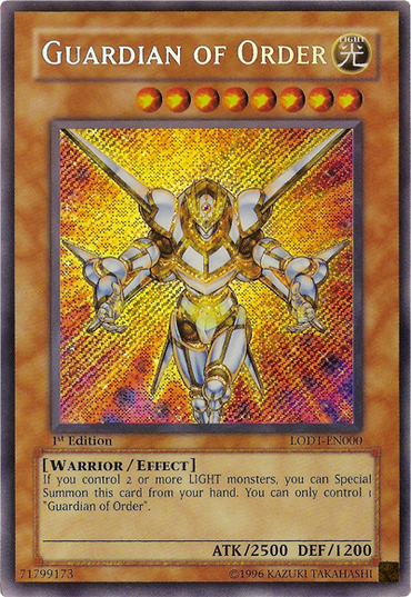 Guardian of Order [LODT-EN000] Secret Rare