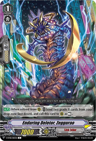 Enduring Deletor, Zeggurao (V-BT08/083EN C) [Silverdust Blaze]