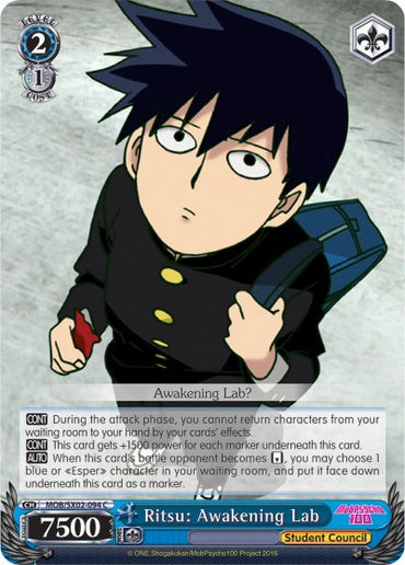 Ritsu: Awakening Lab (MOB/SX02-094 C) [Mob Psycho 100]