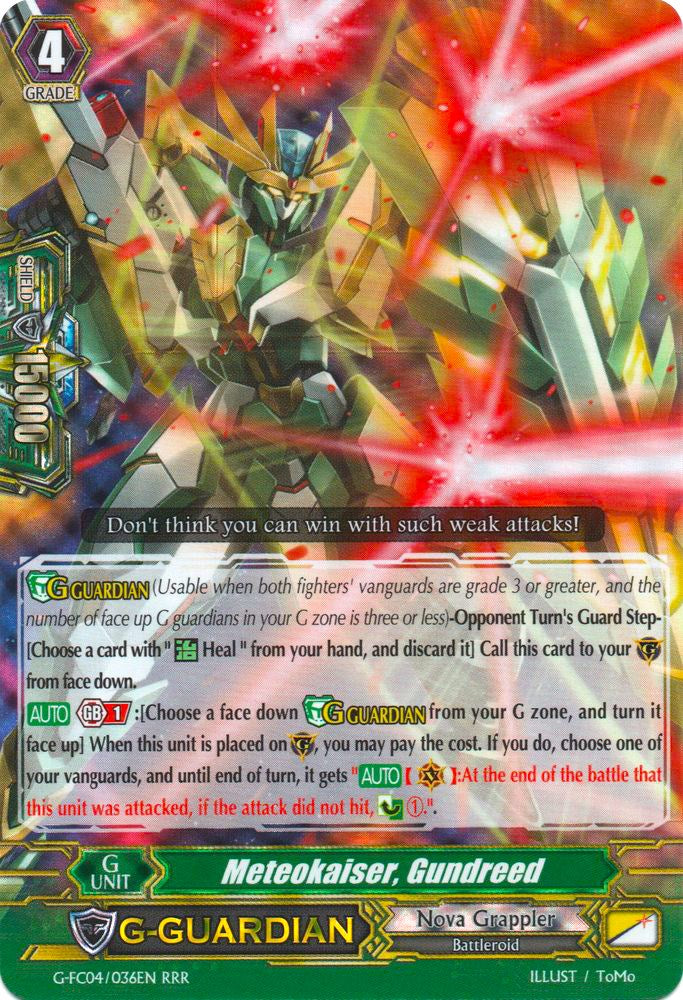 Meteokaiser, Gundreed (G-FC04/036EN) [Fighters Collection 2017]