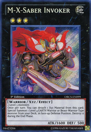 M-X-Saber Invoker [ORCS-EN099] Secret Rare