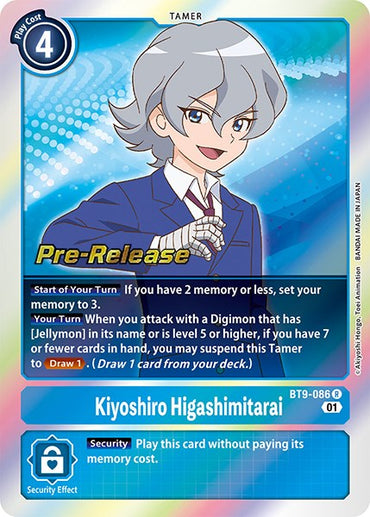 Kiyoshiro Higashimitarai [BT9-086] [X Record Pre-Release Promos]