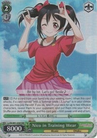 Nico in Training Wear (LL/EN-W01-056R RRR) [Love Live! DX]