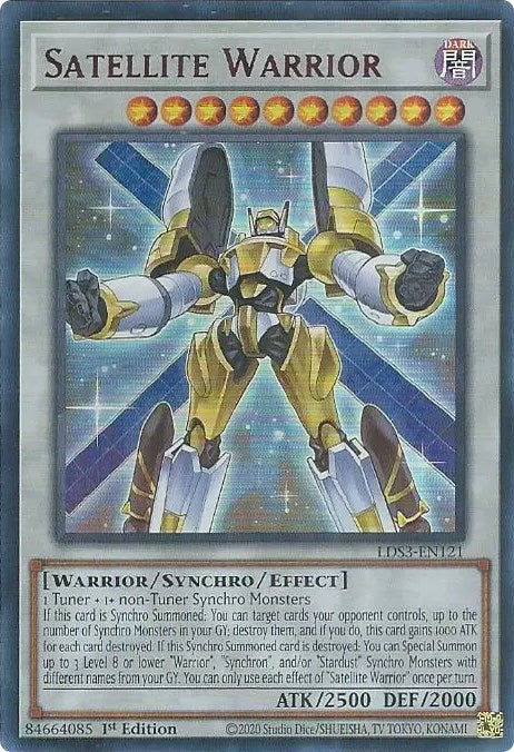 Satellite Warrior (Red) [LDS3-EN121] Ultra Rare