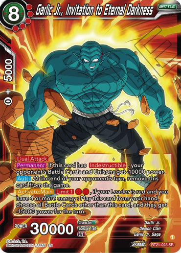 Garlic Jr., Invitation to Eternal Darkness (BT21-023) [Wild Resurgence]