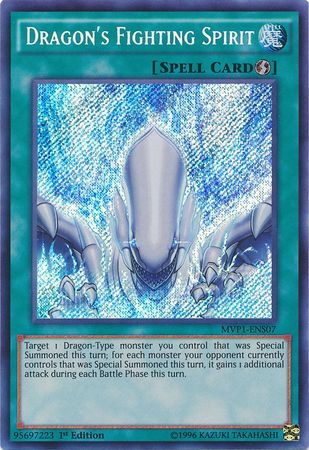 Dragon's Fighting Spirit [MVP1-ENS07] Secret Rare