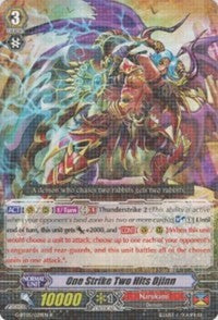 One Strike Two Hits Djinn (G-BT05/029EN) [Moonlit Dragonfang]