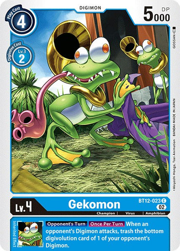 Gekomon [BT12-023] [Across Time]