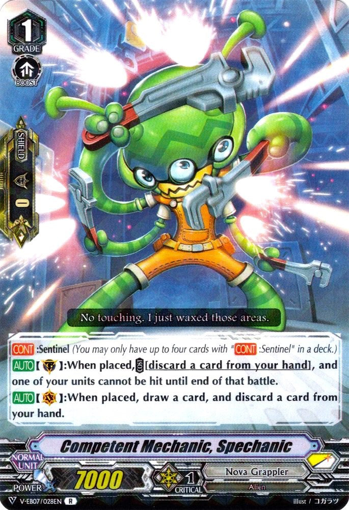 Competent Mechanic,echanic (V-EB07/028EN) [The Heroic Evolution]