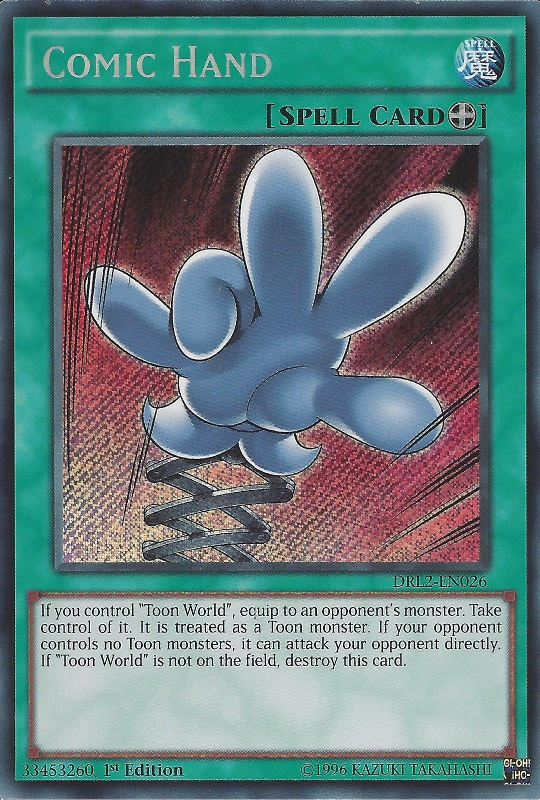 Comic Hand [DRL2-EN026] Secret Rare