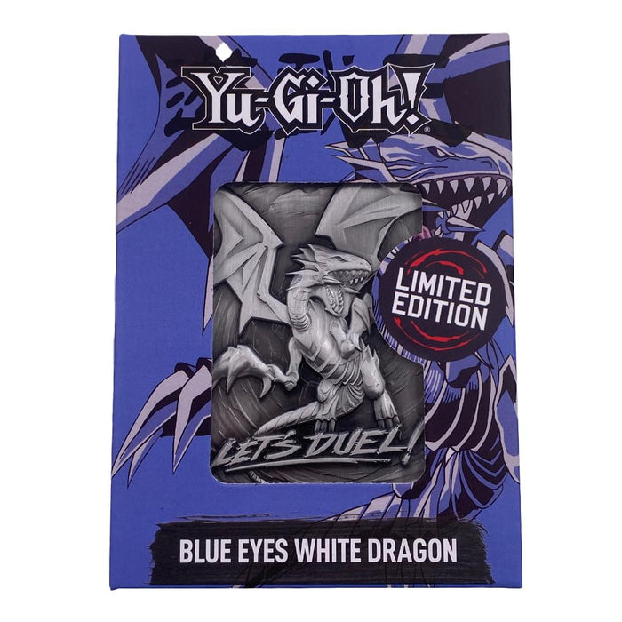 Yu-Gi-Oh! Limited Edition Embossed Metal Collector Card - Blue-Eyes White Dragon