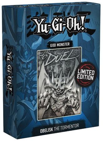 YuGiOh! Limited Edition God Monster Metal Card: Obelisk the Tormentor