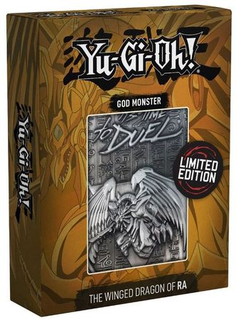 YuGiOh! Limited Edition God Monster Metal Card: Winged Dragon of Ra