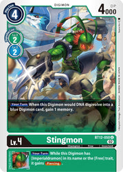 Stingmon [BT12-050] [Across Time]