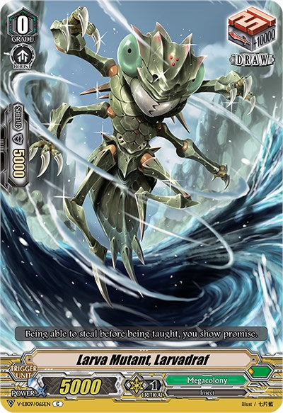 Larva Mutant, Larvadraf (V-EB09/065EN) [The Raging Tactics]