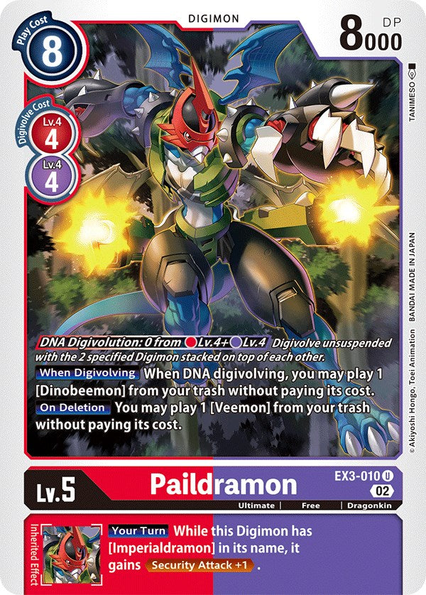 Paildramon [EX3-010] [Draconic Roar]