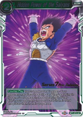 Hidden Power of the Saiyans (BT7-072_PR) [Assault of the Saiyans Prere