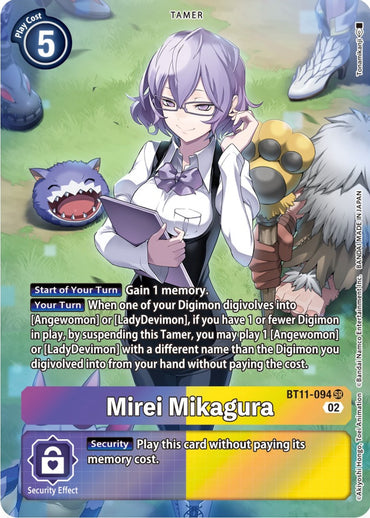 Mirei Mikagura [BT11-094] (Alternate Art) [Dimensional Phase]