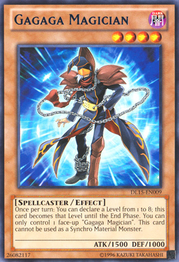 Gagaga Magician (Blue) [DL15-EN009] Rare