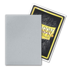 Dragon Shield: Standard 100ct Sleeves - Silver (Non-Glare Matte)