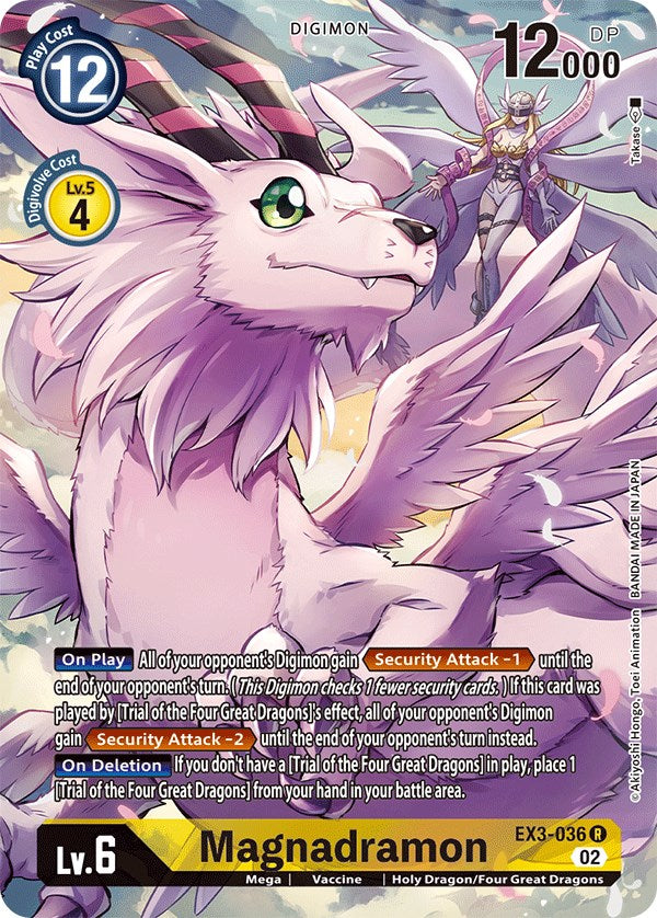 Magnadramon [EX3-036] (Alternate Art) [Draconic Roar]