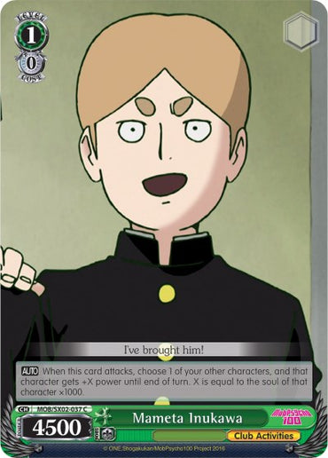 Mameta Inukawa (MOB/SX02-037 C) [Mob Psycho 100]