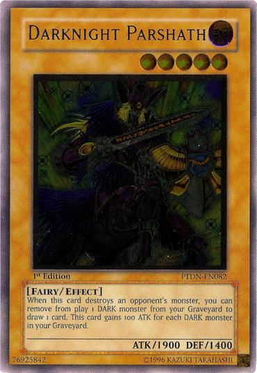 Darknight Parshath [PTDN-EN082] Ultimate Rare