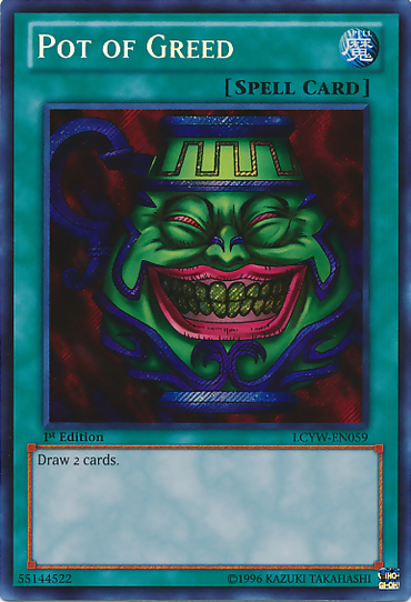 Pot of Greed [LCYW-EN059] Secret Rare