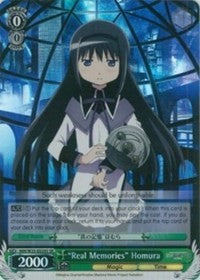 “Real Memories” Homura (MM/W35-E029S SR) [Puella Magi Madoka Magica the Movie -Rebellion-]