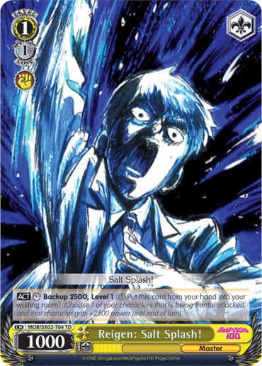 Reigen: Salt Splash! (MOB/SX02-T04 TD) [Mob Psycho 100]