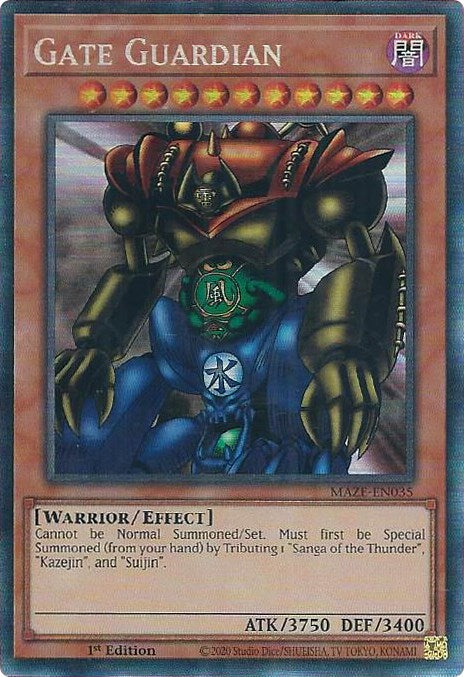 Gate Guardian [MAZE-EN035] Collector's Rare