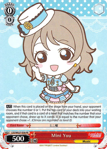 Mini You (LSS/WE27-E58 PR) (Promo) [Love Live! Sunshine!! Extra Booster]