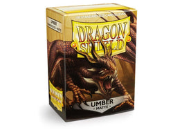 Dragon Shield: Standard 100ct Sleeves - Umber (Matte)