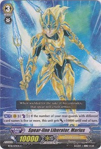 Spear-line Liberator, Marius (BT16/071EN) [Legion of Dragons and Blades ver.E]