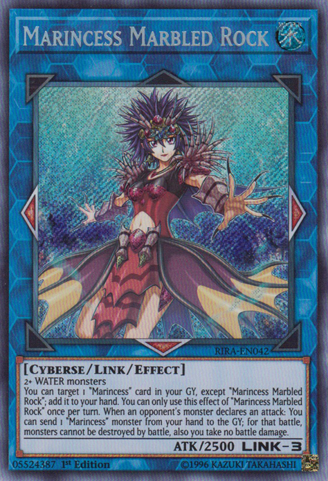 Marincess Marbled Rock [RIRA-EN042] Secret Rare