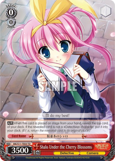 Shalo Under the Cherry Blossoms (MK/S11-TE03 PR) [Detective Opera Milky Holmes]