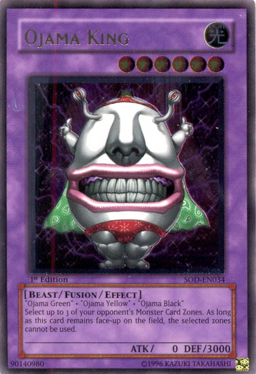 Ojama King [SOD-EN034] Ultimate Rare