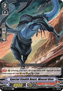 Special Stealth Beast, Weasel Blue (V-BT06/054EN) [Phantasmal Steed Restoration]
