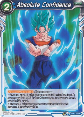 Absolute Confidence (BT10-059) [Rise of the Unison Warrior 2nd Edition