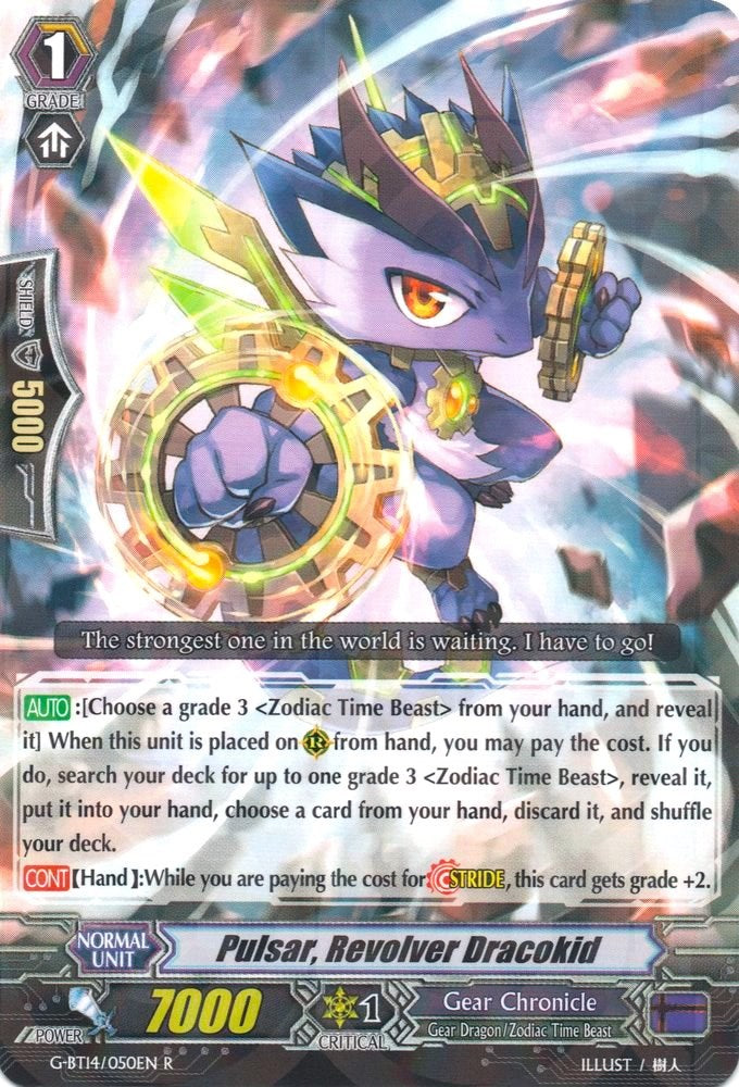Pulsar, Revolver Dracokid (G-BT14/050EN) [Divine Dragon Apocrypha]