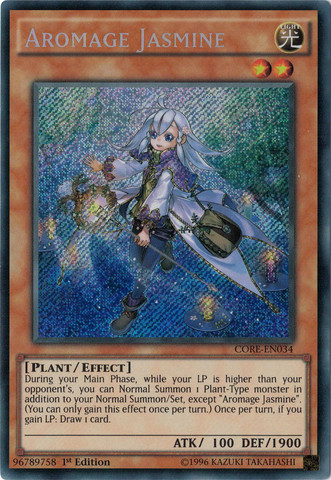 Aromage Jasmine [CORE-EN034] Secret Rare