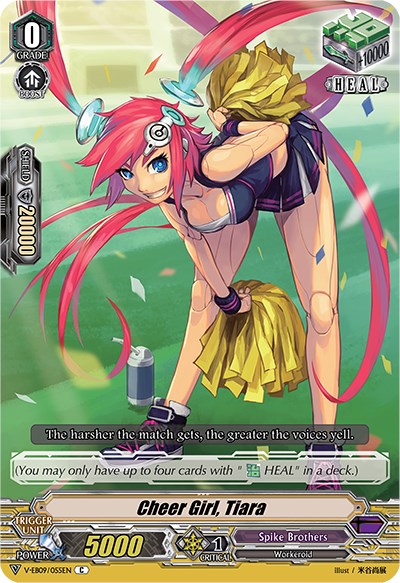 Cheer Girl, Tiara (V-EB09/055EN) [The Raging Tactics]