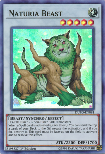 Naturia Beast [DUPO-EN091] Ultra Rare