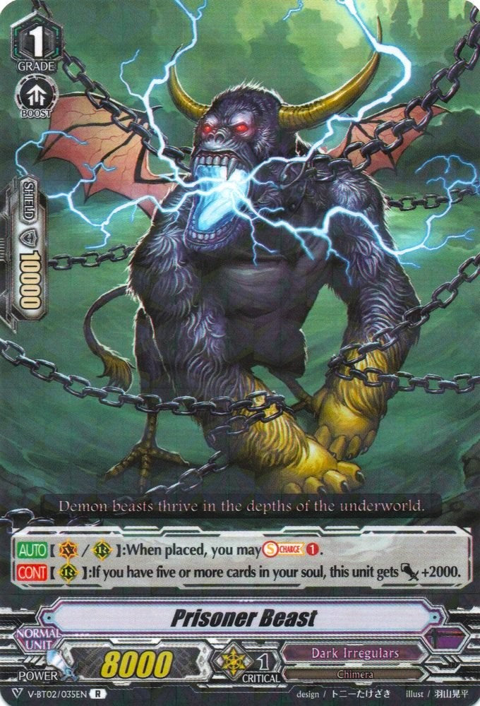 Prisoner Beast (V-BT02/035EN) [Strongest! Team AL4]