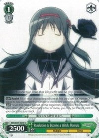 Resolution to Become a Witch, Homura (MM/W35-E039 U) [Puella Magi Madoka Magica the Movie -Rebellion-]