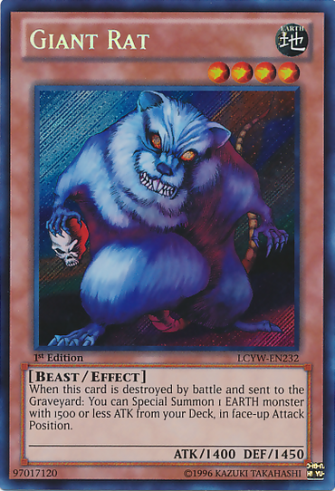 Giant Rat [LCYW-EN232] Secret Rare