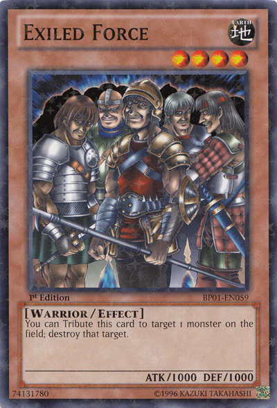 Exiled Force [BP01-EN059] Starfoil Rare