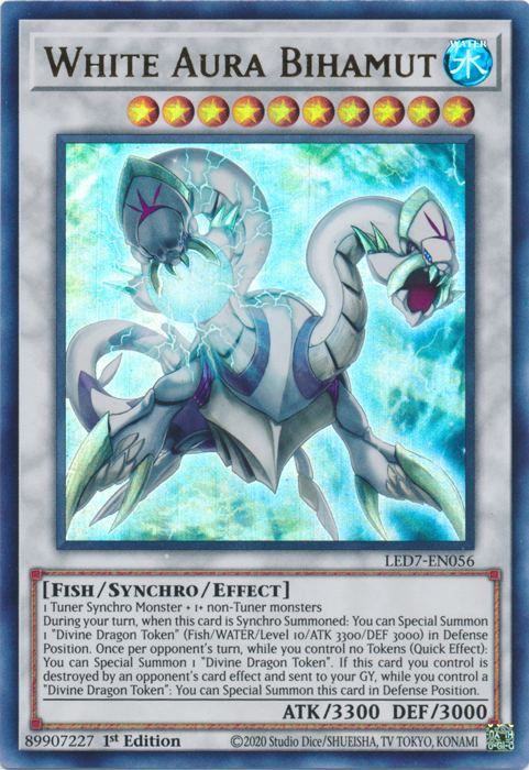 White Aura Bihamut [LED7-EN056] Ultra Rare