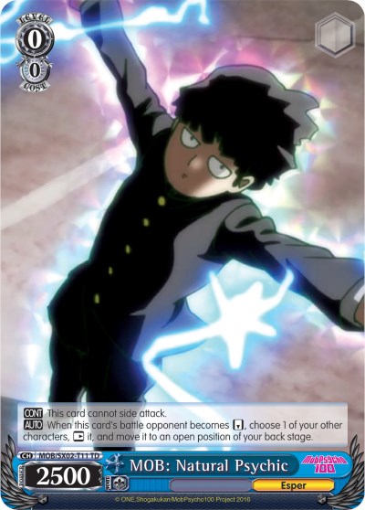 MOB: Natural Psychic (MOB/SX02-T11 TD) [Mob Psycho 100]